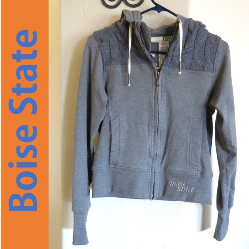 Renu Boise State Zip Hoodie